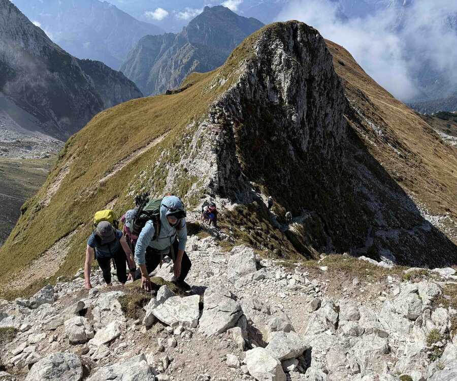 Alta Via 1 Dolomites September Adventure in the Italian alps